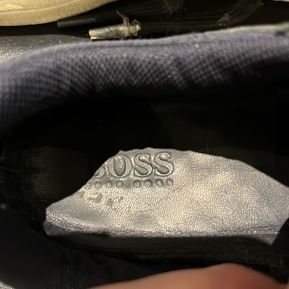 Leather kids Boss Sneakers - Picture 3 of 6